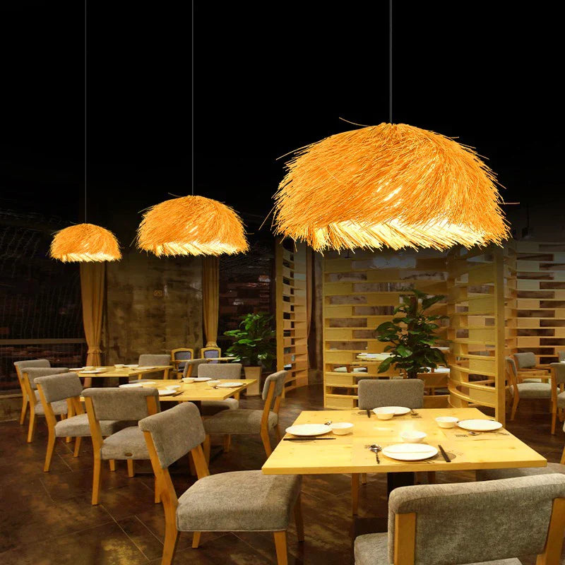 Burlywood Smart Pendant Light for Contemporary Dining Spaces