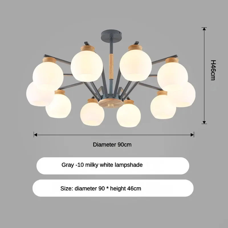 LED Magic Beans Ceiling Chandelier for Living & Dining Spaces