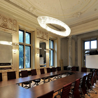 K9 Crystal LED Bird's Nest Ceiling Chandelier