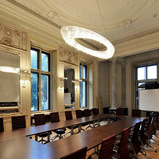 K9 Crystal LED Bird's Nest Ceiling Chandelier