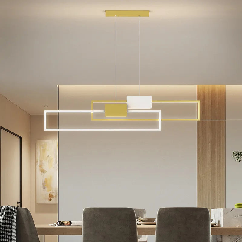 Sleek LED Pendant Light | Kitchen Island Home Lighting