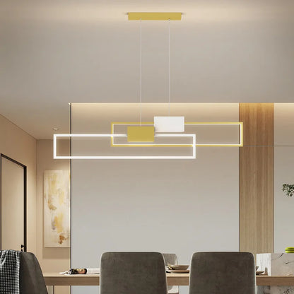 Sleek LED Pendant Light | Kitchen Island Home Lighting