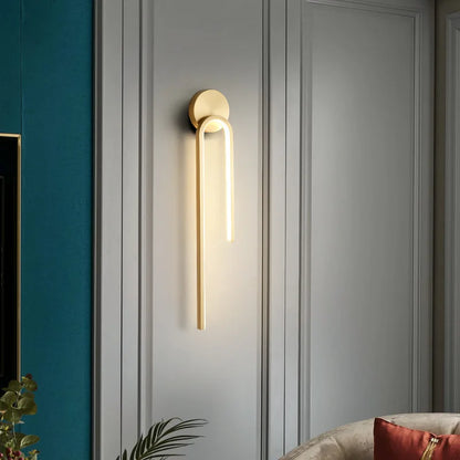 LED Modern Signature Wall Sconce | Bedroom Home Lighting
