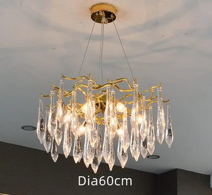 Modern Crystal Chandelier | Dining Room Home Lighting