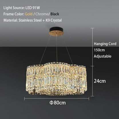 Flower LED Modern Chandelier | Dining Room Home Lighting