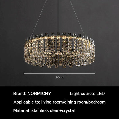 Crystal LED Chandelier for Living and Dining