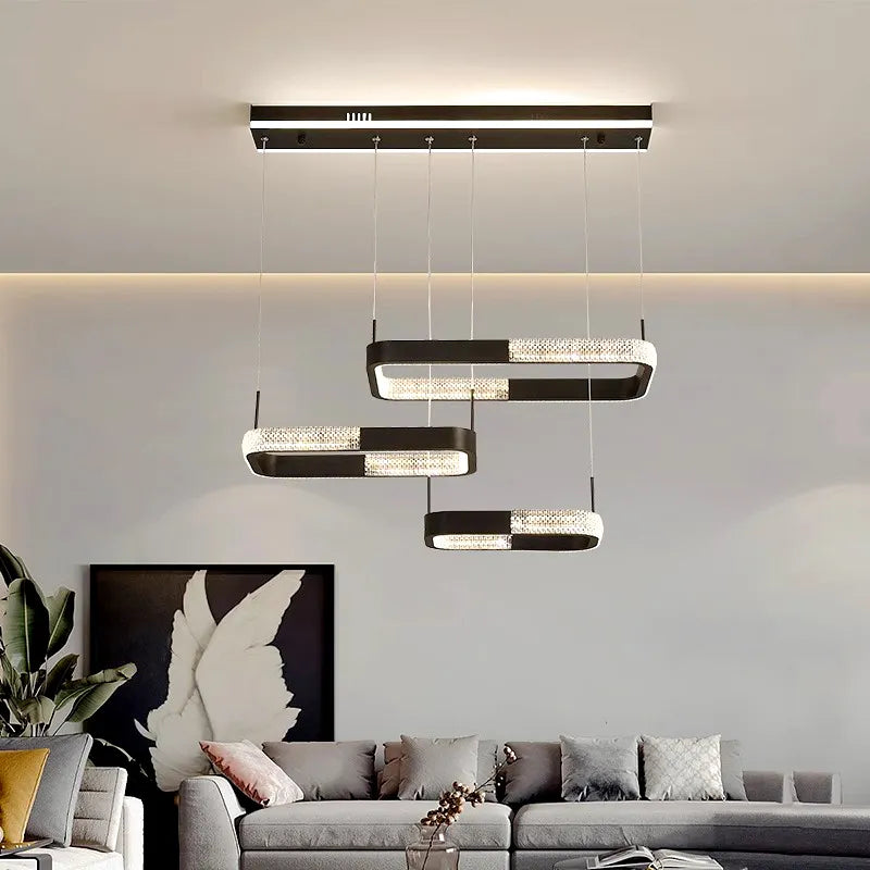LED Ring Pendant Chandelier for Modern Interiors