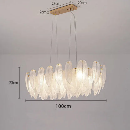 Luxurious LED Nordic Chandelier | Kitchen Island Lighting