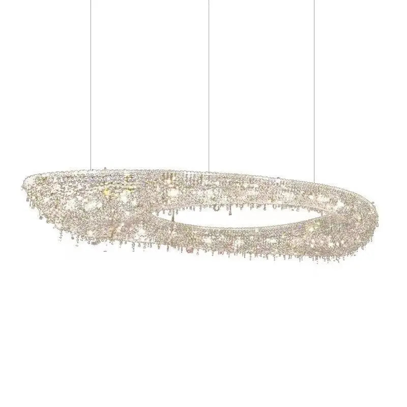K9 Crystal LED Bird's Nest Ceiling Chandelier