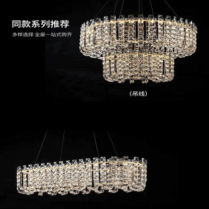 Crystal LED Chandelier for Living and Dining