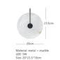 Natural Marble LED Wall Sconce