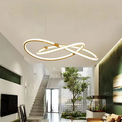 LED Dimmable Modern Pendant Light | Living Room Lighting