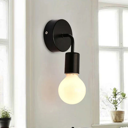 Modern Wall Lamps: Sleek Black and White Interior Lighting Fixtures