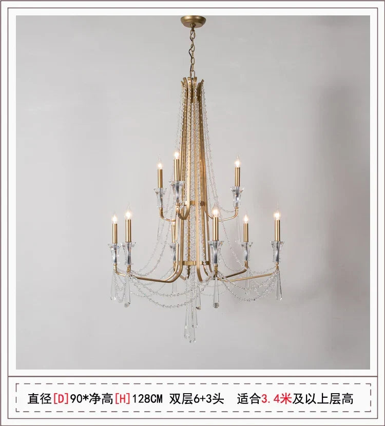 LED Nordic Modern Chandelier | Modern Living Room Lighting