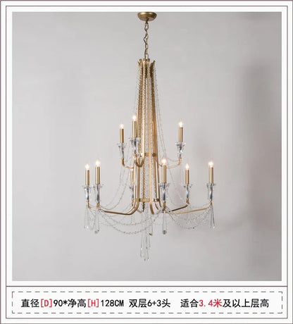 LED Nordic Modern Chandelier | Modern Living Room Lighting