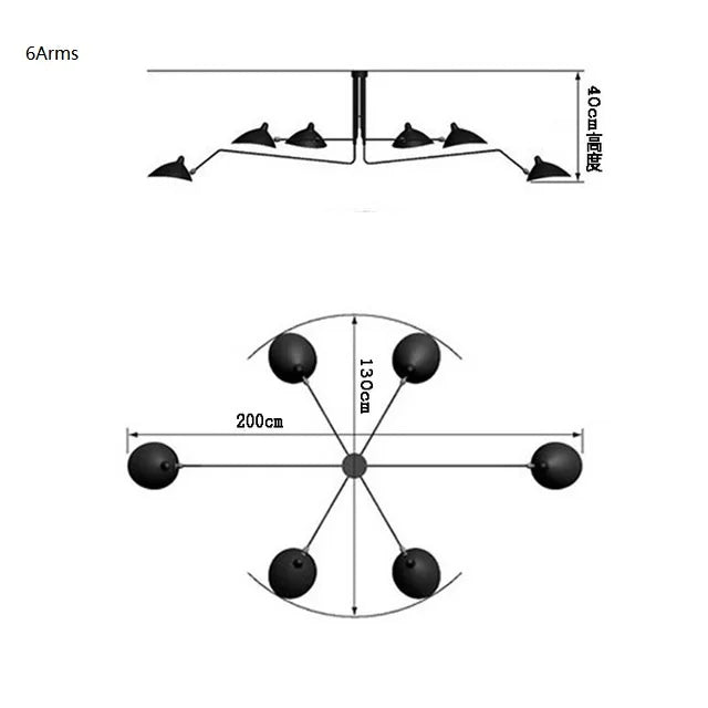LED Nordic Industrial Pendant Light | Dining Room Lighting