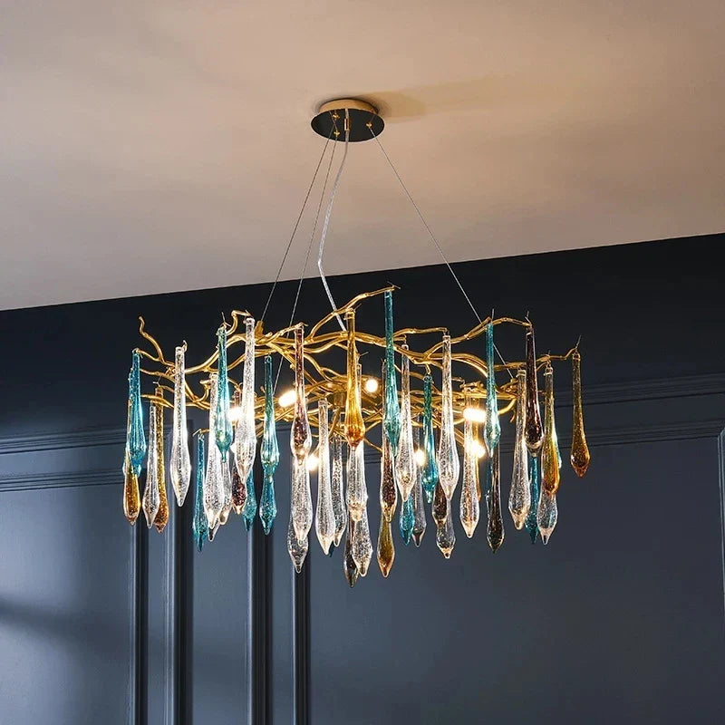 Modern Crystal Chandelier | Dining Room Home Lighting