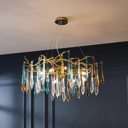 Modern Crystal Chandelier | Dining Room Home Lighting