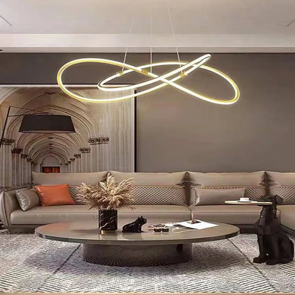 LED Dimmable Modern Pendant Light | Living Room Lighting