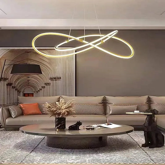 LED Dimmable Modern Pendant Light | Living Room Lighting