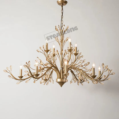 French Crystal Chandelier | Modern Dining Room Lighting