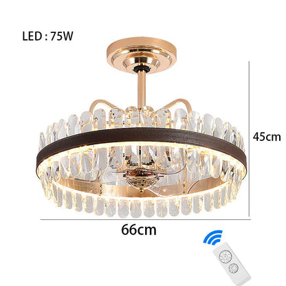 Dimmable LED Crystal Chandelier | Dining Room Lighting