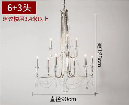 LED Nordic Modern Chandelier | Modern Living Room Lighting