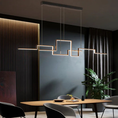 LED Geometric Pendant Light | Kitchen Island Home Lighting