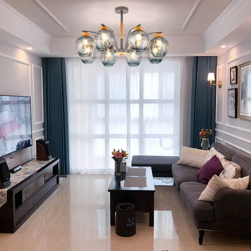 LED Magic Beans Ceiling Chandelier for Living & Dining Spaces