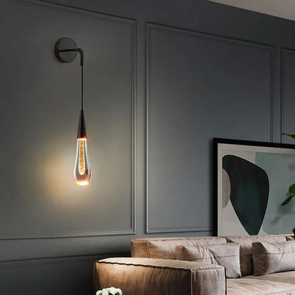 Post LED Modern Wall Sconce | Bedroom & Bedside Lighting
