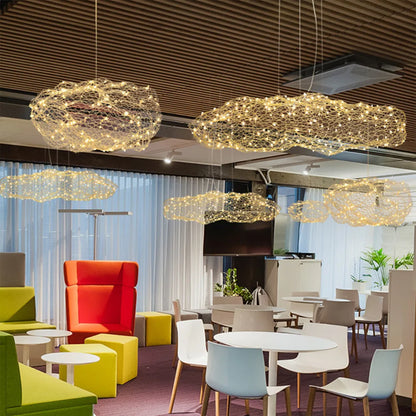 Art Cloud Chandelier | Modern Bedroom & Bedside Lighting