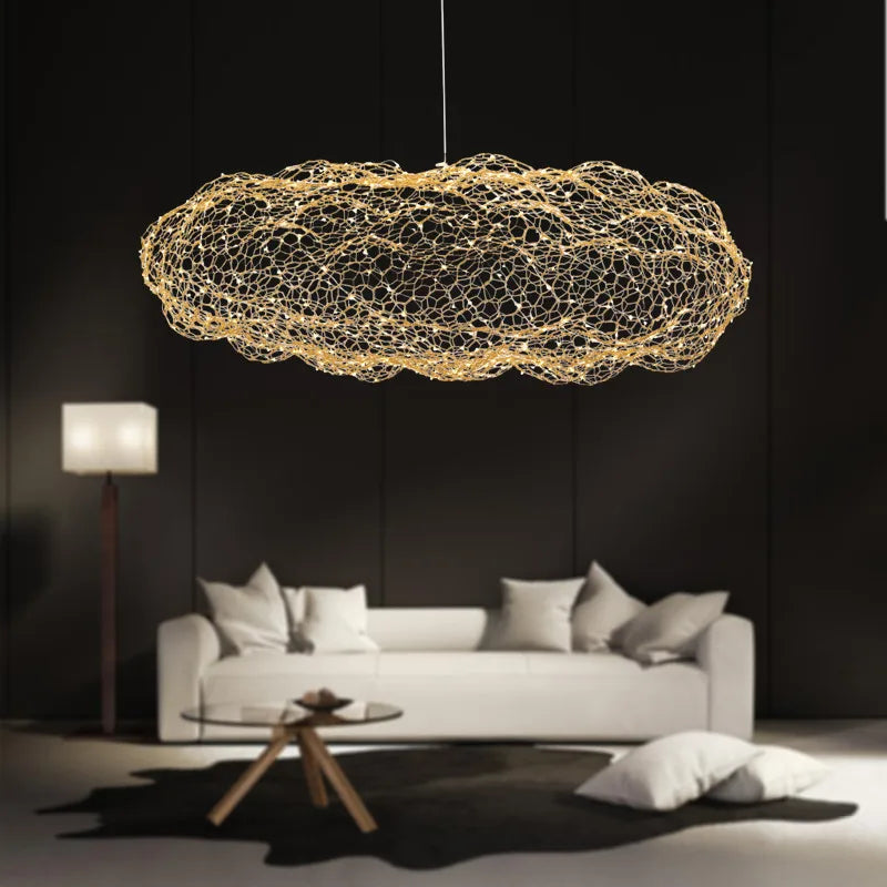 Art Cloud Chandelier | Modern Bedroom & Bedside Lighting