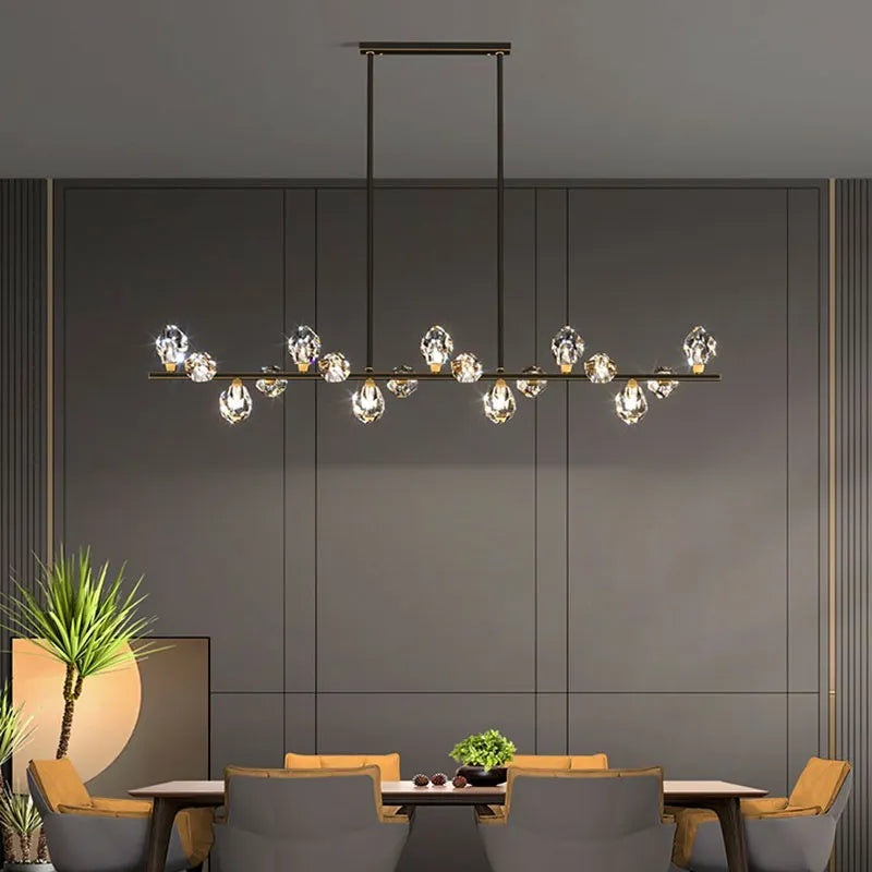 Exquisite Crystal Pendant Light | Dining Room Lighting