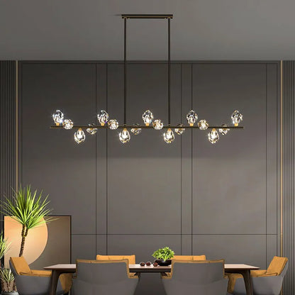 Exquisite Crystal Pendant Light | Dining Room Lighting