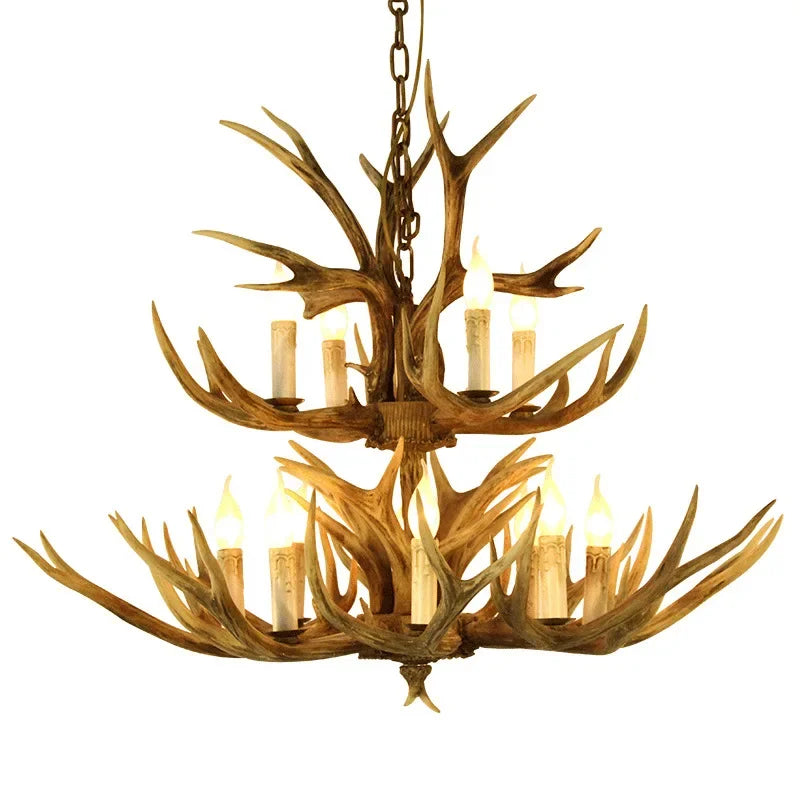 LED Retro Chandelier | Modern Dining Room Lighting