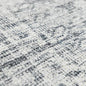 Barny Gray Blue Washable Rug