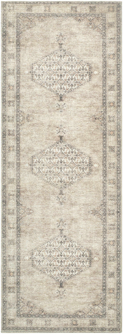 Lila Medallion Brown Area Rug