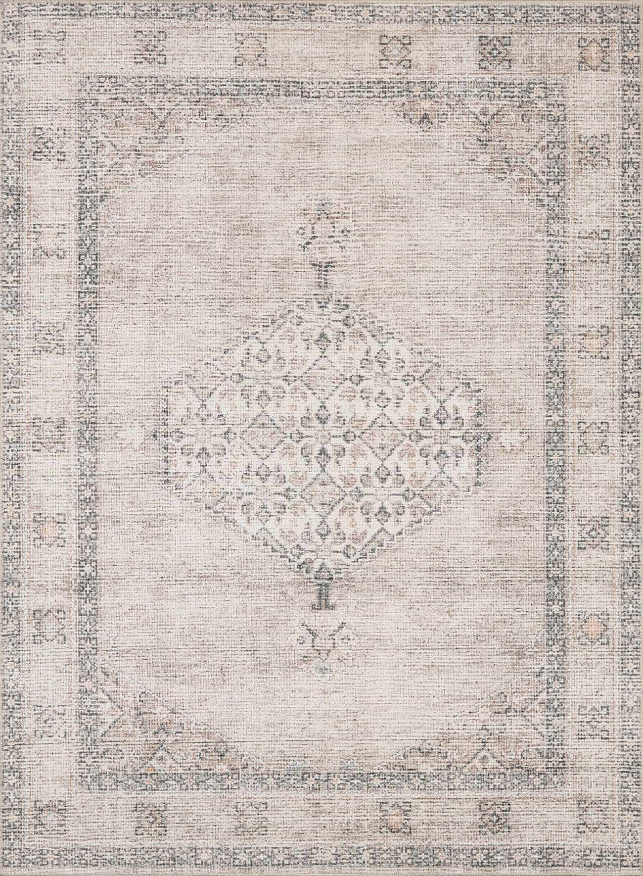 Lila Medallion Brown Area Rug