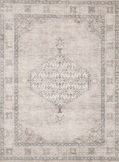 Lila Medallion Brown Area Rug
