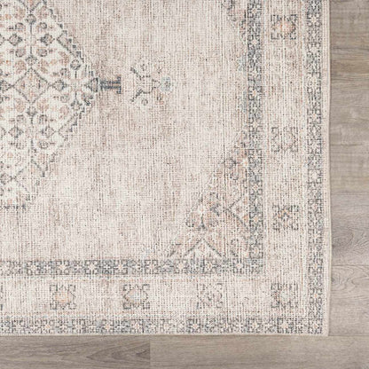 Lila Medallion Brown Area Rug