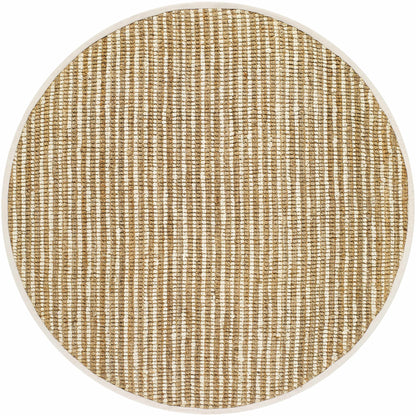 Ambel Tan Camel Jute Area Rug