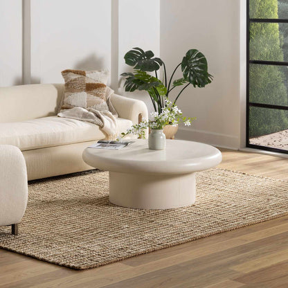 Ambel Tan&Brown Jute Rug