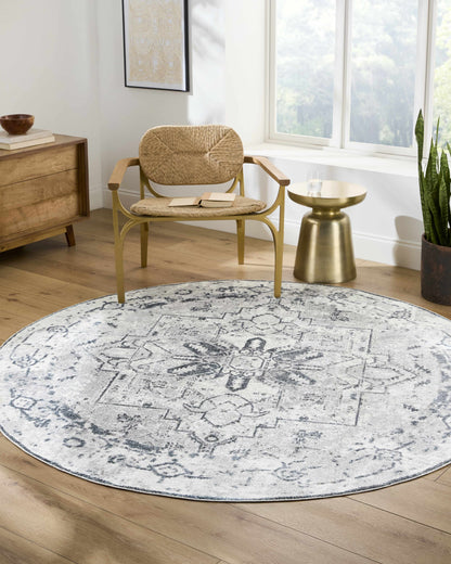 Hera Ivory Boutique Washable Rug