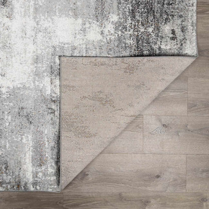 Duval Taupe Abstract Area Rug