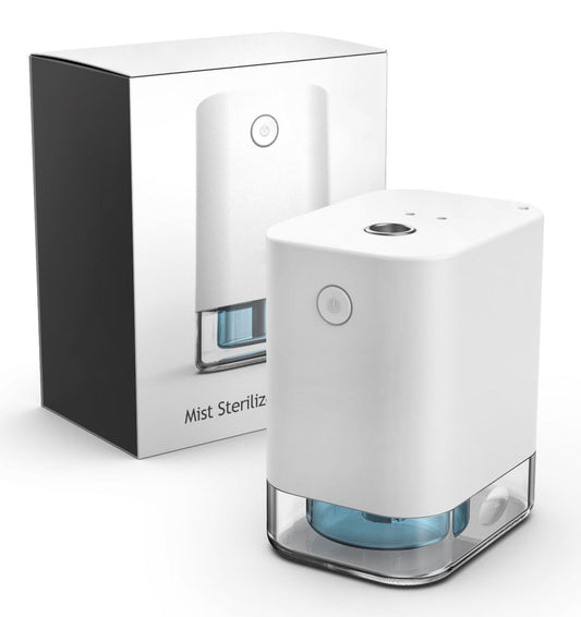 Automatic Hand Sanitizer Mist Dispenser, Infrared Touchless Anti Bacterial Alcohol Dispenser