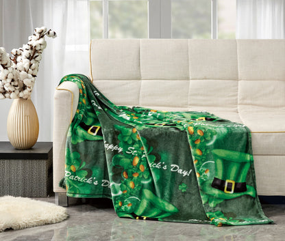 St. Patrick's Day 50" x 70" Throw Blanket