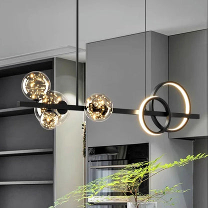 Sleek Modern Pendant Light | Modern Dining Room Lighting