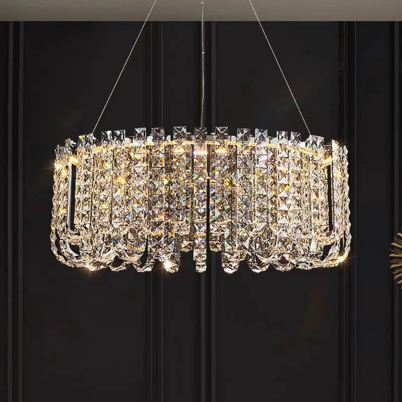 Crystal LED Chandelier for Living and Dining