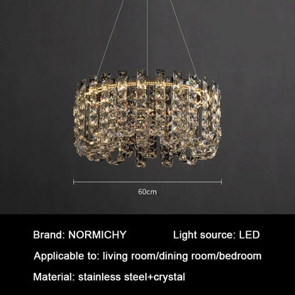 Crystal LED Chandelier for Living and Dining