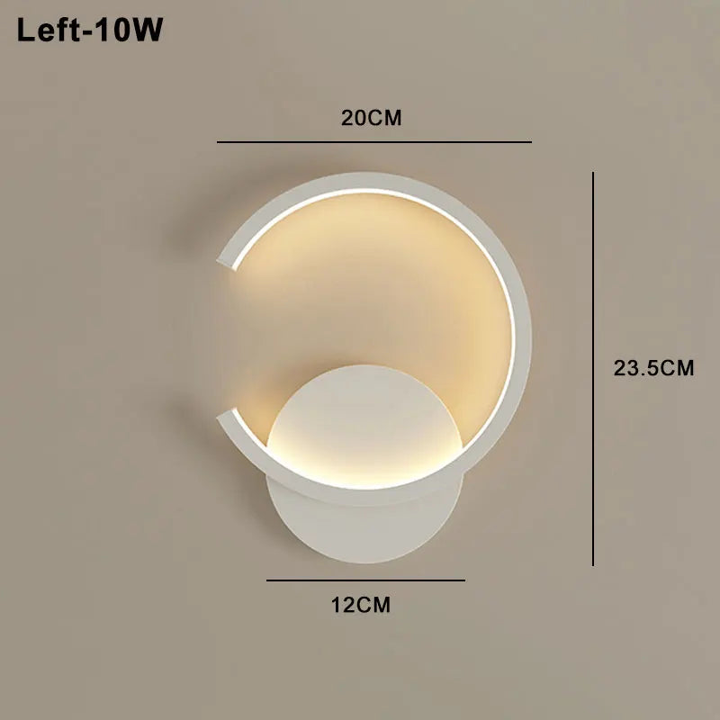 LED Modern Signature Wall Sconce | Bedroom Home Lighting